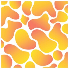 Colorful Abstract Background with liquid drops splash. Abstract free form colorful shapes background. Colorful gradations. Fluid shapes. Colorful Flow Shapes 