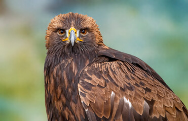 portrait of a Golden Eagle