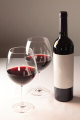 Wine beverage images for the food industry.