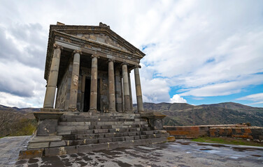Obraz premium Garni temple, Hellenistic temple from the first century in Armenia