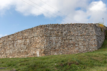 Ancient fortification Castra ad Montanensium in Montana, Bulgaria