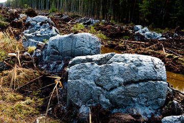 double drainage ditch