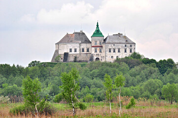Fototapeta na wymiar Olesko Castle near Lviv