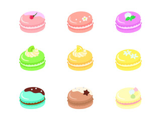 マカロンセット　デコレーション付