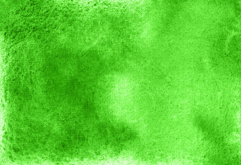 Abstract pastel watercolor hand painted background texture. aquarelle abstract emerald backdrop. horizontal template