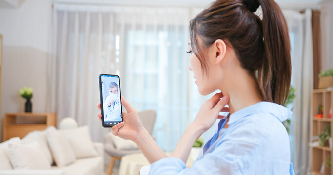 Telemedicine concept with phone