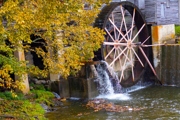 Fototapeta premium water wheel