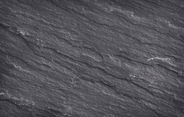 Fototapeta premium Dark grey black slate stone background or texture luxurious