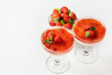 イタリアンデザート　パンナコッタ Panna cotta