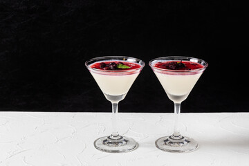 イタリアンデザート　パンナコッタ Panna cotta