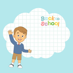 Back to school background,School border