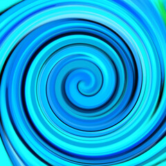 Psychedelic celestial spiral background for covers