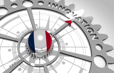 Global business and economic solutions concept. 3D illustration