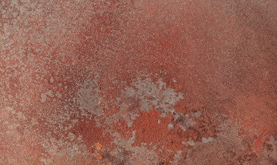 Red Rust Grunge Texture Background