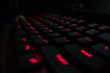 Mechanical keyboard with led RGB