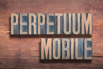 perpetuum mobile wood