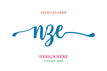 NZE lettering logo is simple, easy to understand and authoritative
