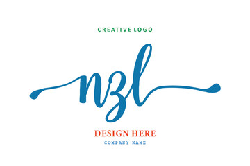 NZL lettering logo is simple, easy to understand and authoritative