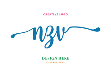 NZV lettering logo is simple, easy to understand and authoritative