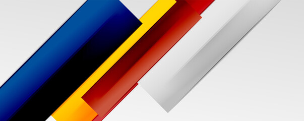 Color abstract lines trendy geometric background for business or technology presentation, internet poster or web brochure cover, wallpaper