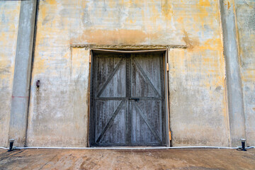 The old paper mill used to produce paper and banknotes during World War II, transformed into a new public attraction in Kanchanaburi, Thailand. (Cultural Economics with Tourism). Historical buildings.