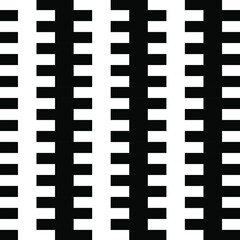 Illusion Abstract black and white pattern. Monochrome pattern. Optical illusion. Op art.
