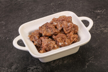 Gurmet venison stew with spices