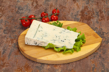Italian traditional gorgonzola soft cheese