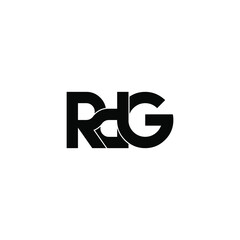 rdg letter original monogram logo design
