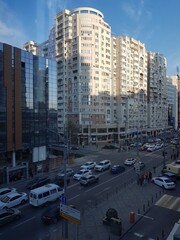 Streets of the city of Krasnodar