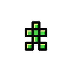 Obraz premium Retro Pixel Game