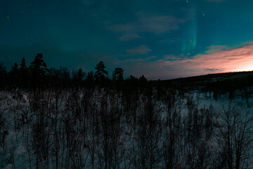 Hunting for night lights in the Arctic