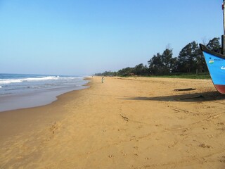 Fototapeta na wymiar Der Strand von Gokarna in Karnataka / Südindien