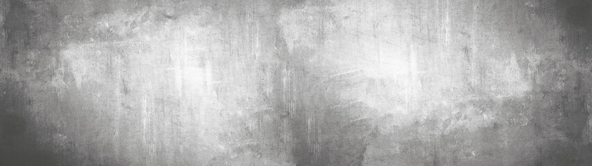 Obraz premium Black white gray grey stone concrete texture background panorama banner long.