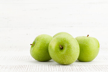 Fresh ripe apples