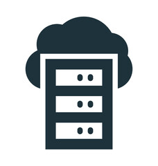 Data Cloud Vector Icon