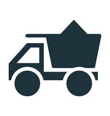 Concrete Truck Cool Vector Icon