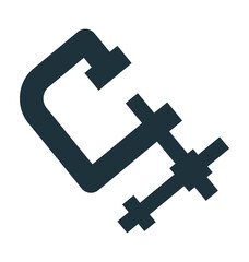 C Clamp Cool Vector Icon