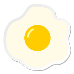 fried egg sticker