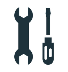 Wrench Cool Vector Icon