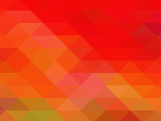 Obraz premium Triangular pixelation. Multi-colored pixel background. The texture consisting of multi-colored triangles.