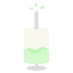 Obraz premium squirting medical needle