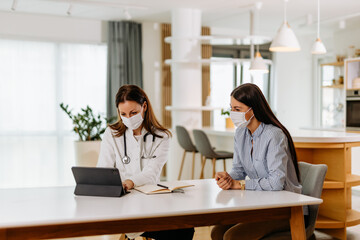 Medical care, private clinic.