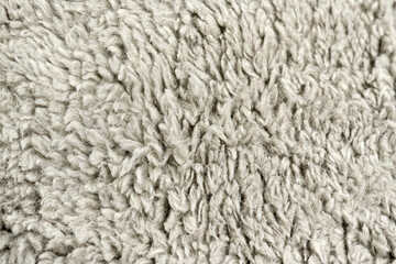 Background from woolen cloth in a solid gray color, blank for design