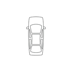 car icon. vehicle automobile sign vector 