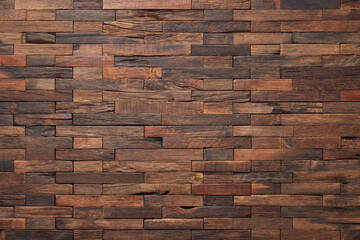 old wood texture, wall panel made of boards.