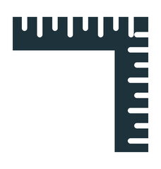 Ruler Vector Icon