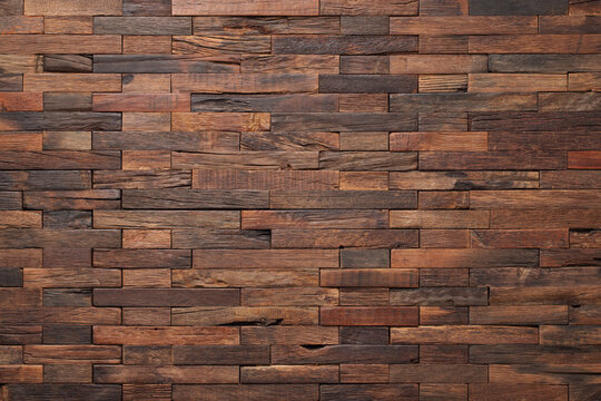 Old Wood Texture, Wall Panel Made Of Boards.