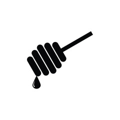 honey icon vector honey stick 