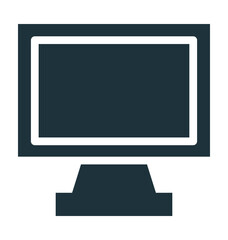 Monitor Vector Icon